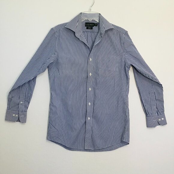 Lauren Ralph Lauren Men's Slim Fit Non Iron Button Up Shirt Size 15 (32/33) - Picture 1 of 9